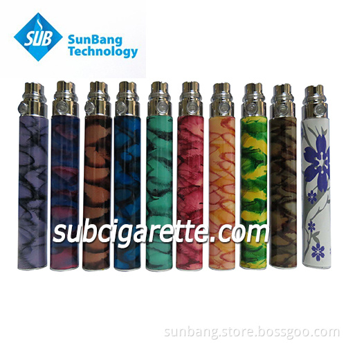 E Smoking Electronic Cigarette Colourful Battery, Egod, EGO-D Battery for EGO E-Cigarette